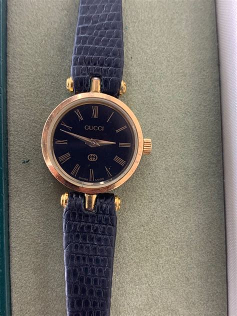 antique gucci watch|More.